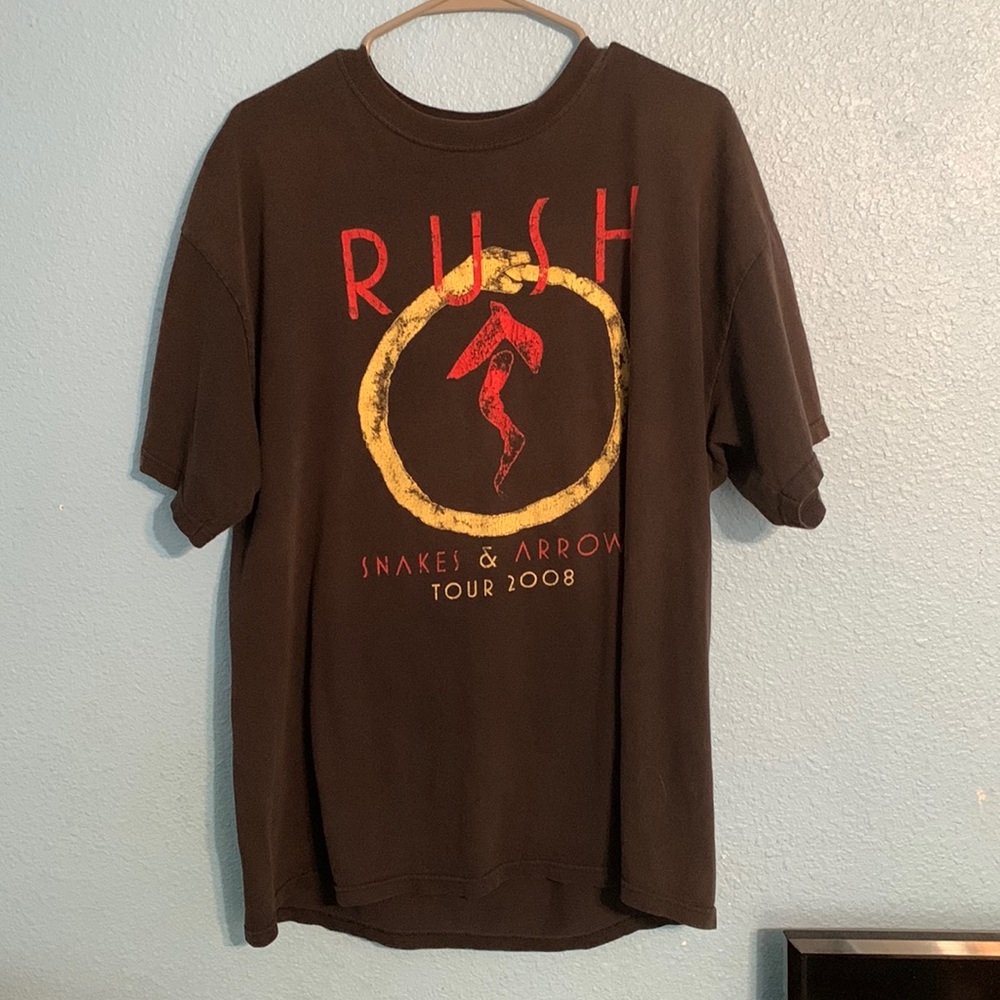 Vintage 2008 Rush tour tee